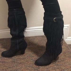 LAST CHANCE! Burning Man: Funky Fringe Designer Boots I’m Busy
